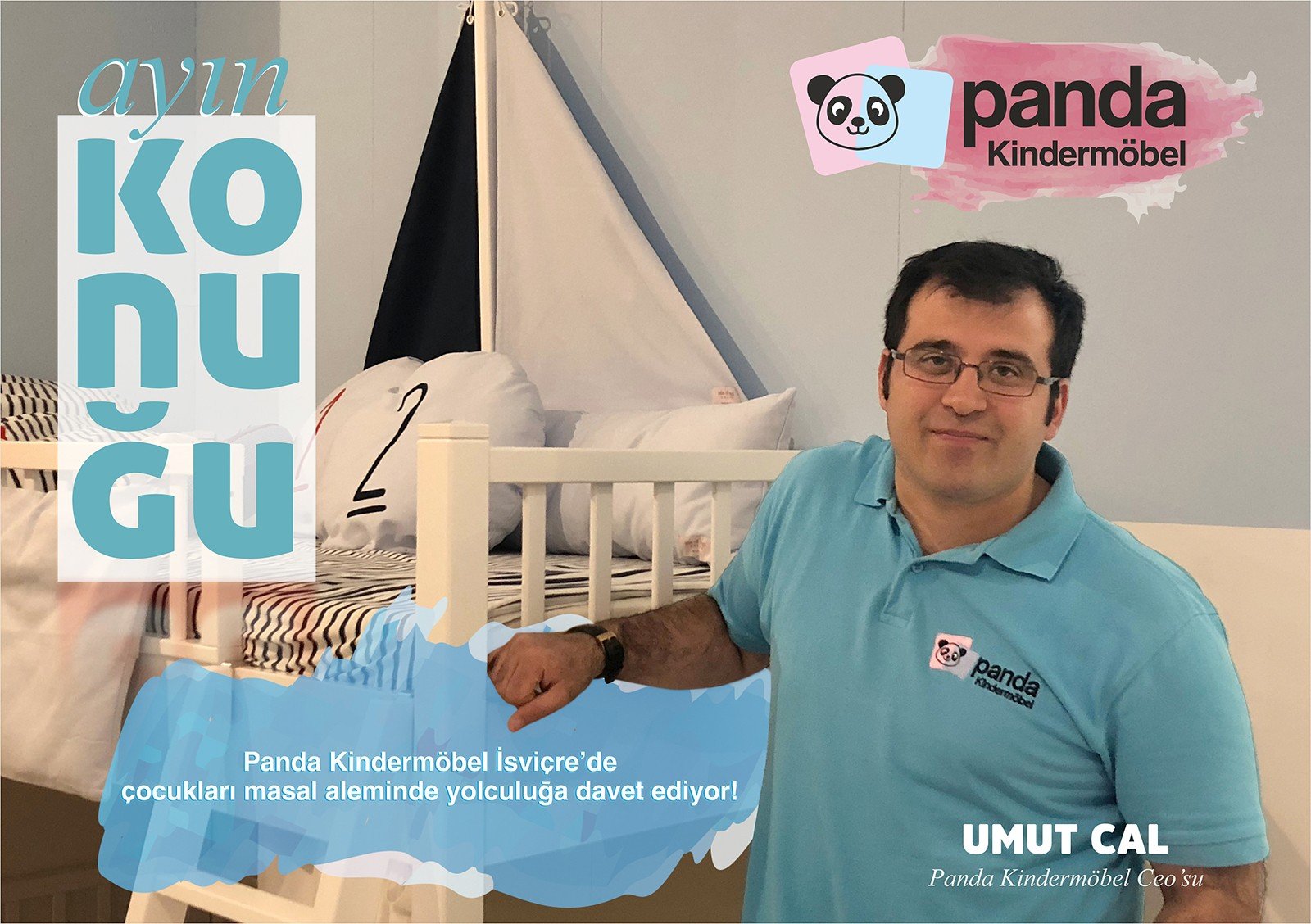 Panda Kindermöbel İsviçre’de çocukları masal aleminde yaşatıyor!